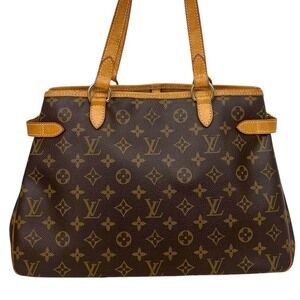 Louis Vuitton Bag Batignolles Shoulder Brown Horizontal Monogram